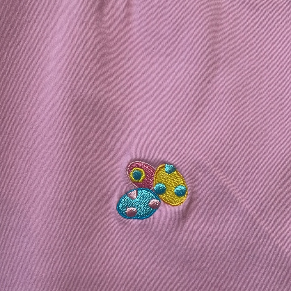 Castaway Nantucket ALI Skirt Stretch Twill PINK WITH EASTER Theme Size 16. - Picture 5 of 13